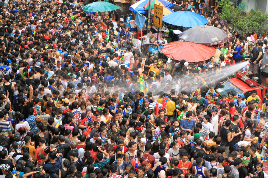 Full Moon Party and the Songkran Festival