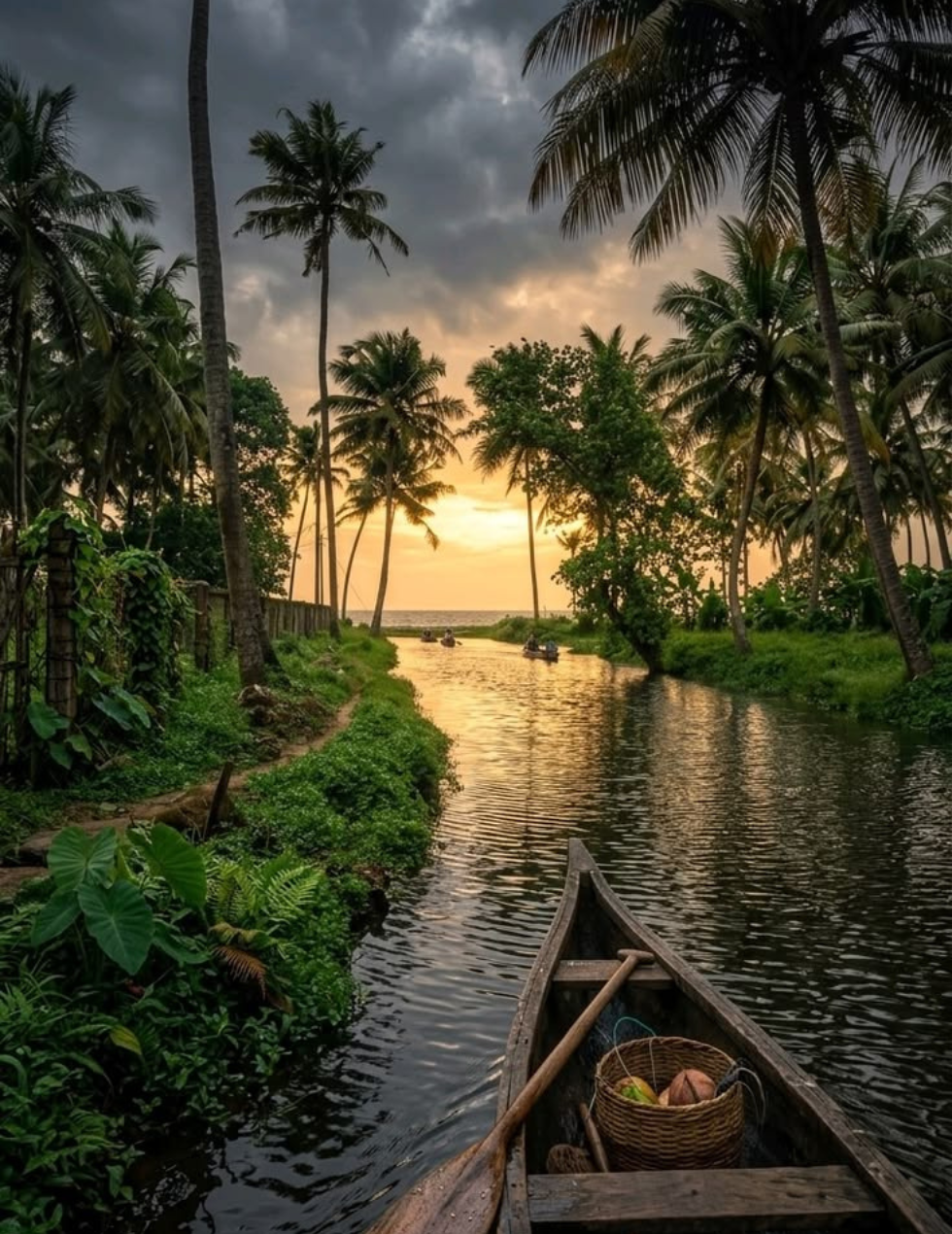 Kerala Bliss – 8 Days of Nature, Beaches & Backwaters